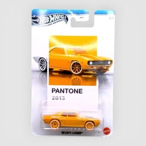 Hot Wheels Silver Series Pantone 2013 '69 COPO Camaro Orange Diecast Car JKY47